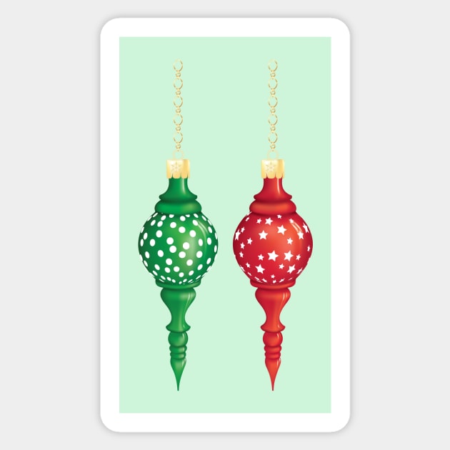 Holiday Ornaments Sticker by SWON Design